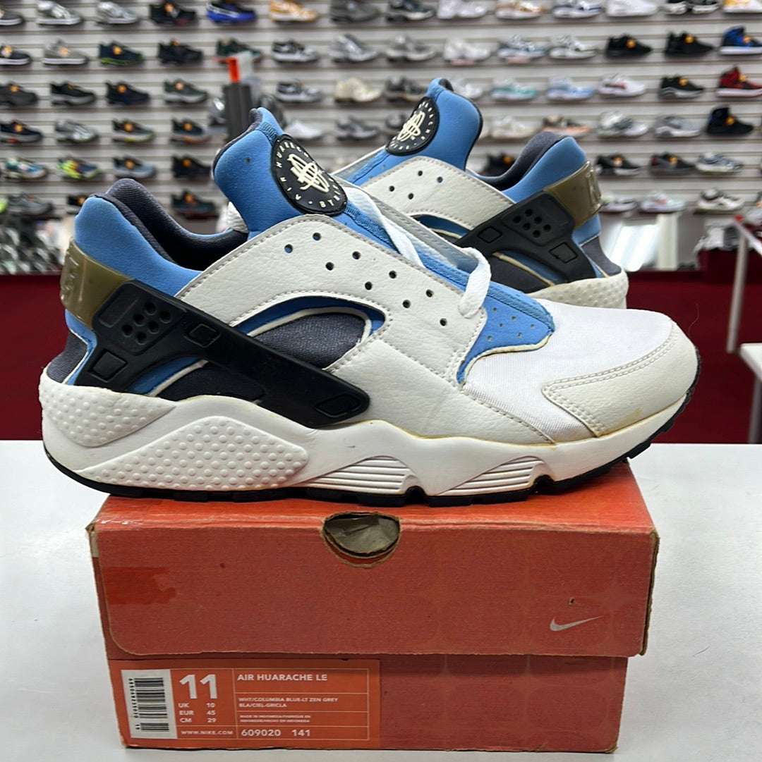 SZ 11 Men. 2000 Nike Air Huarache LE Columbia Blue.