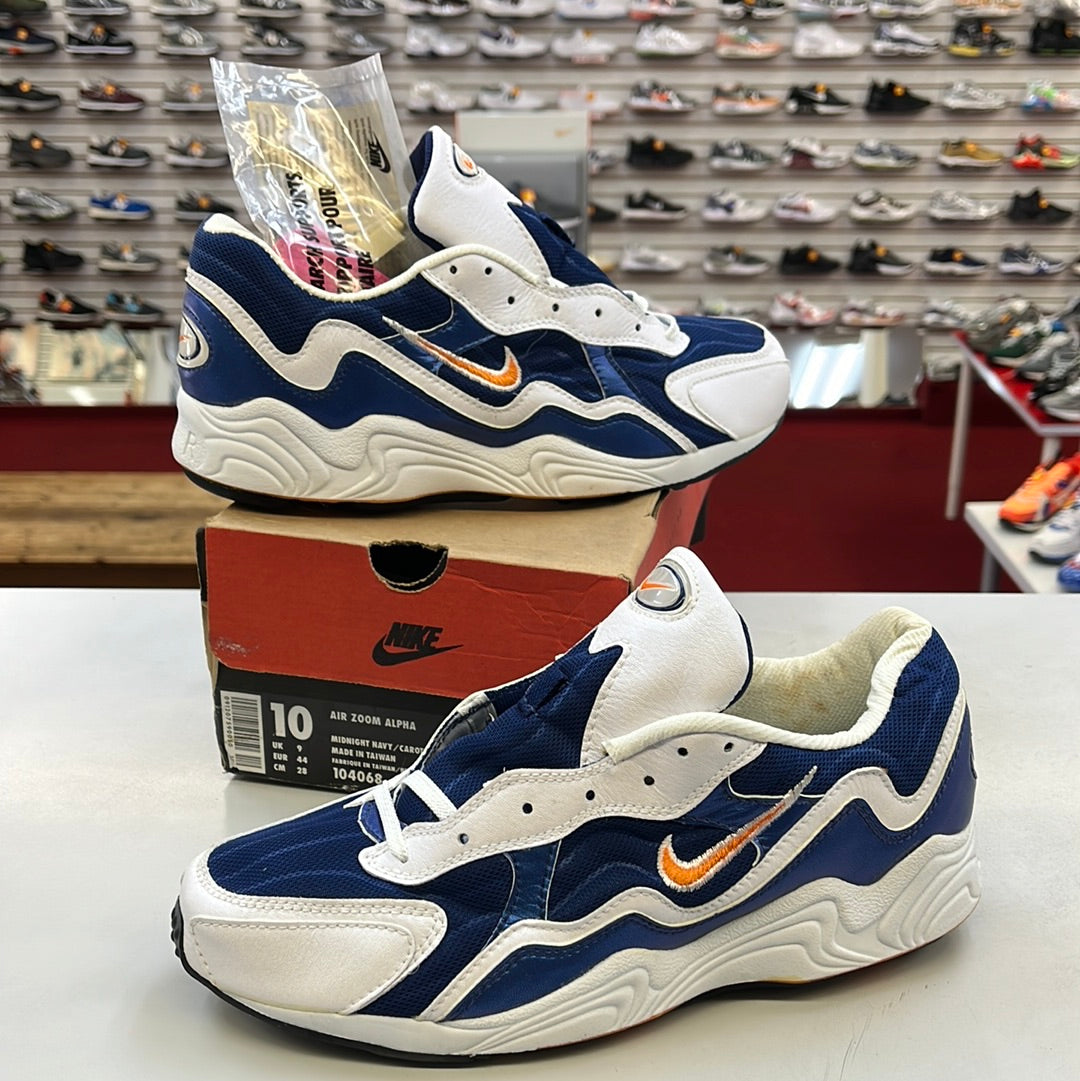 SZ 10 Men. 1996 Nike Air Zoom Alpha.