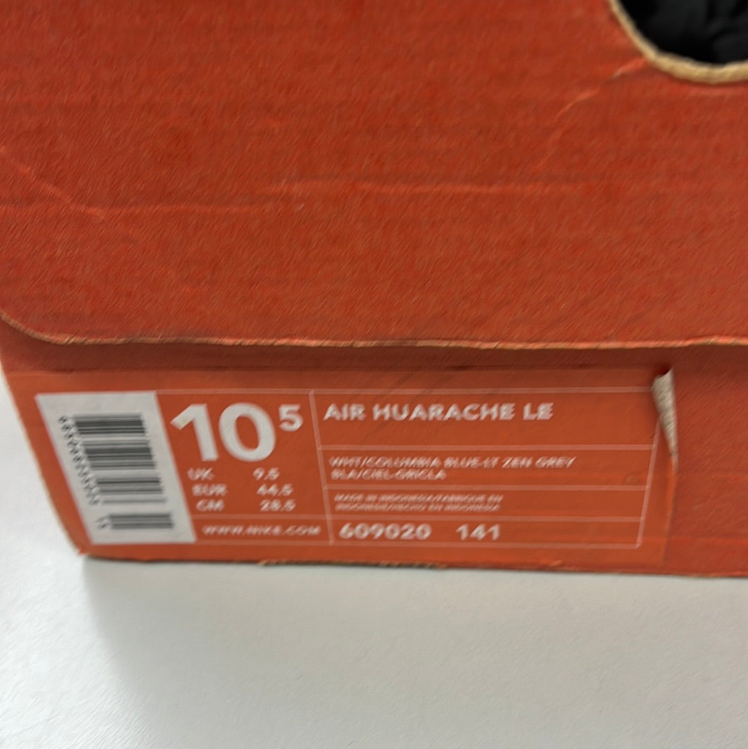 SZ 10.5 Men. 2000 Nike Air Huarache LE Columbia Blue.