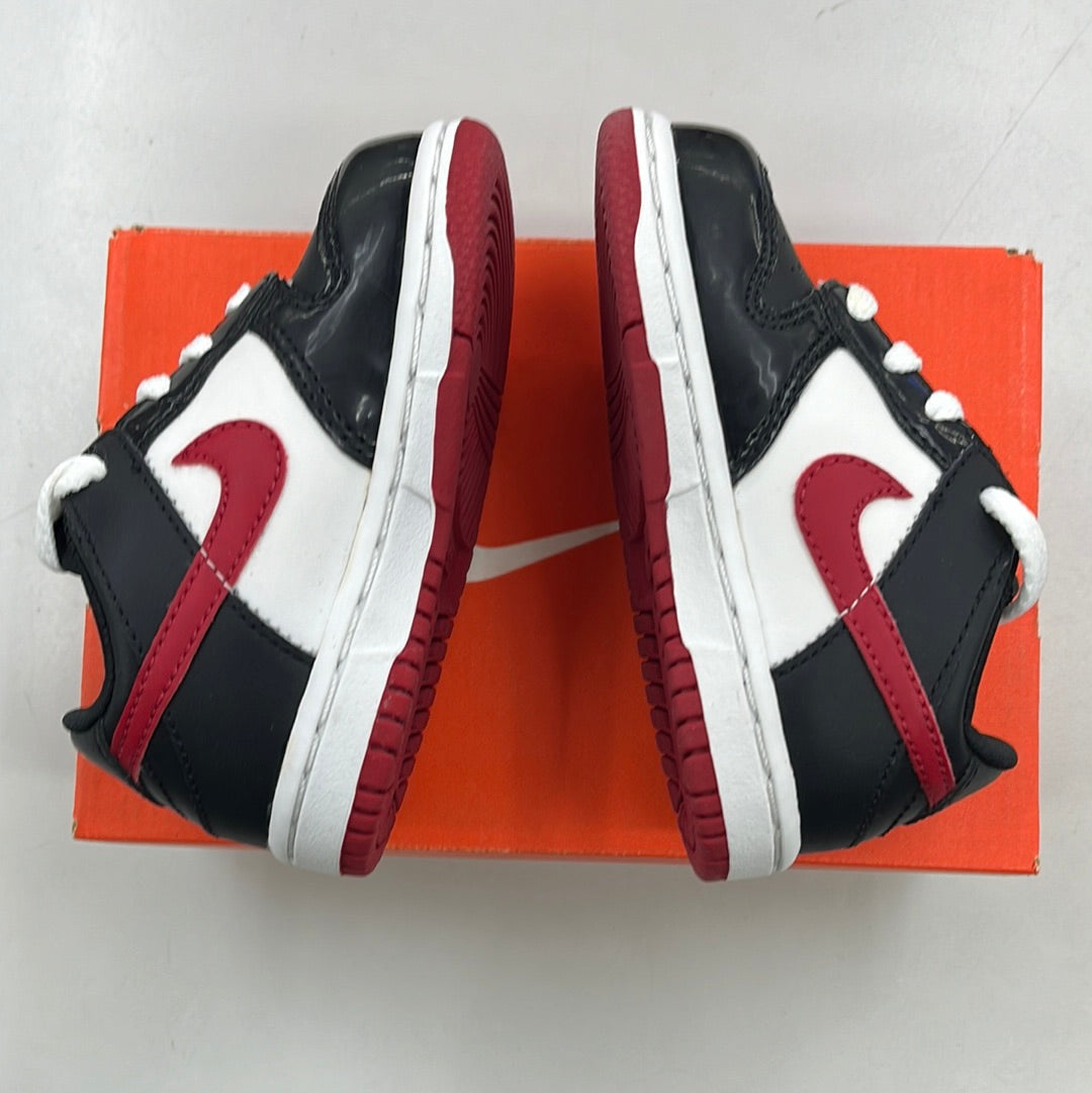 2008 Baby Nike Dunk Black Red Maize.