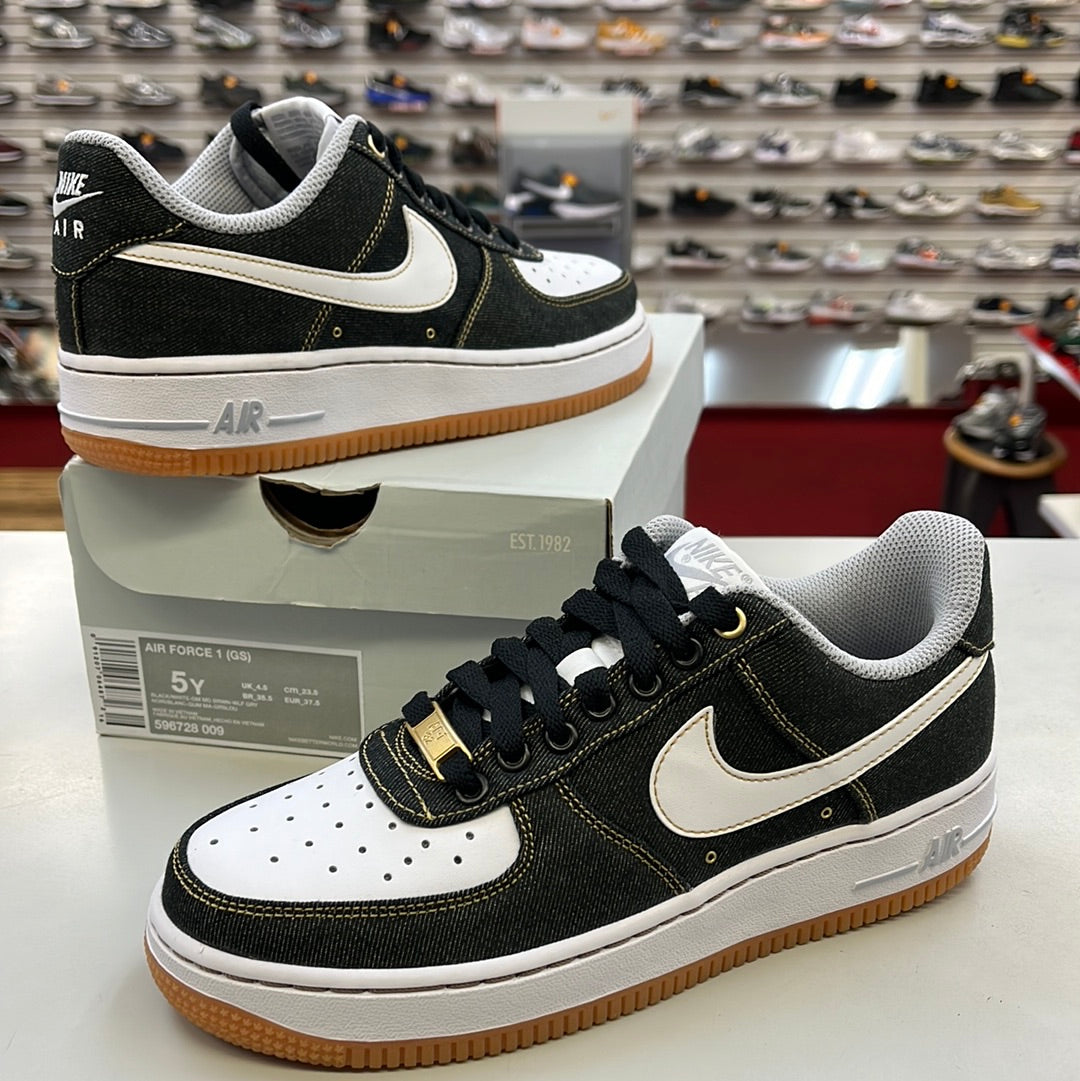 SZ 5Y. 2013 Nike AF1 low GS Denim.