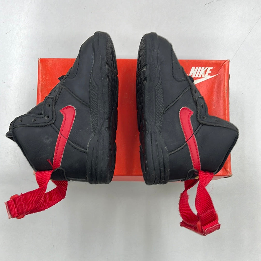 1993 Baby Nike Air Force 1 High SC True Red Yellow.