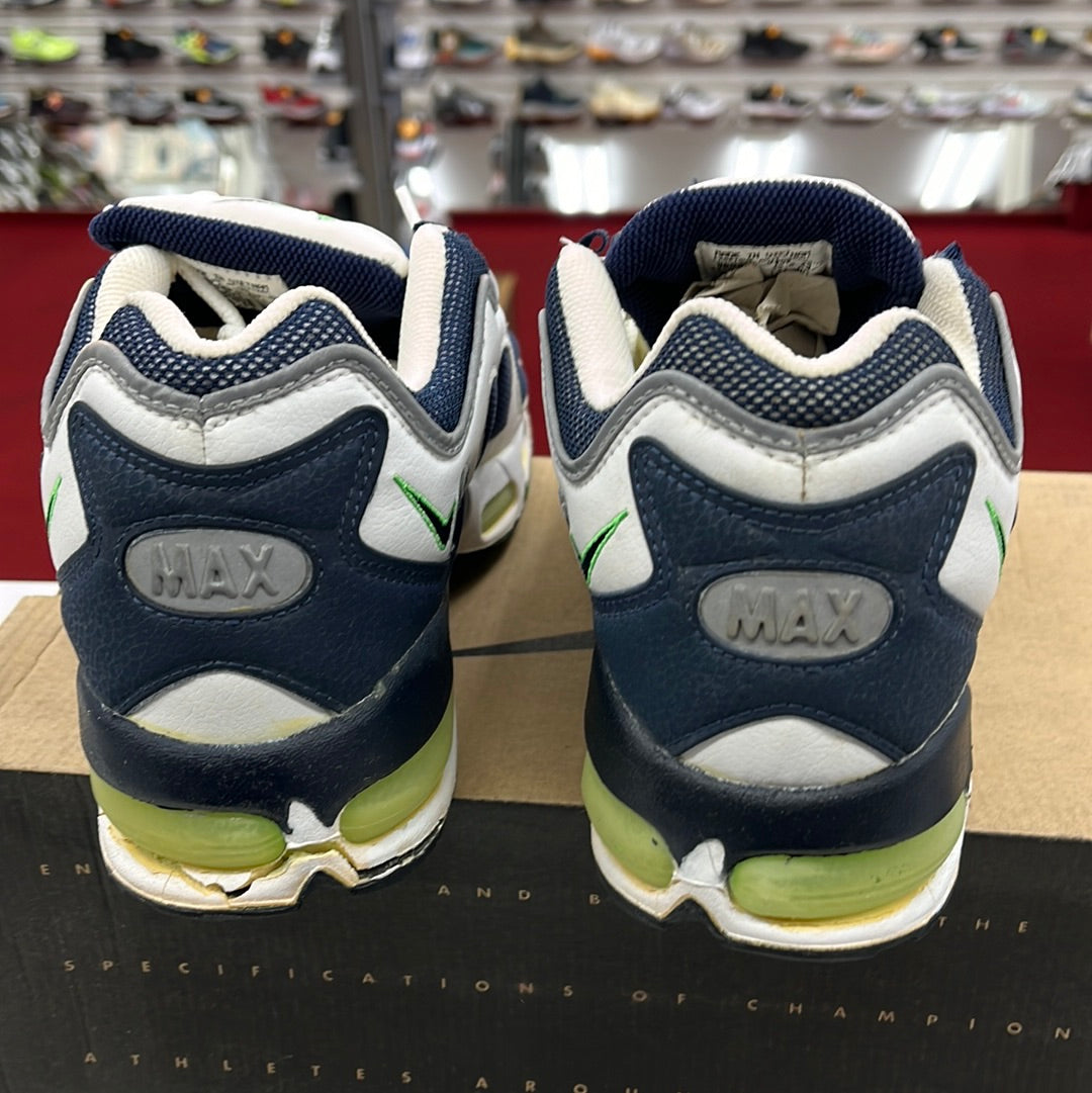 SZ 11.5 Men. 1996 Nike Air Max Scream Green.
