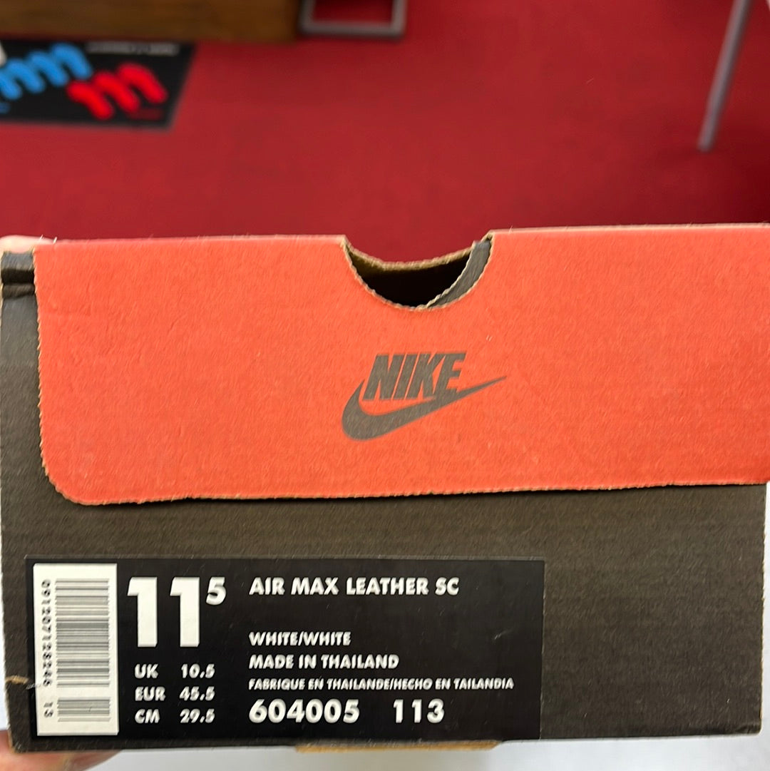 SZ 11.5 Men. 1996 Nike Air Max 1 Leather SC.