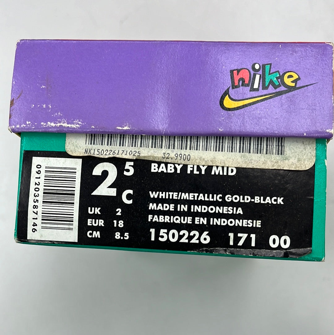 SZ 2.5C. 1995 Baby Nike Fly Mid.