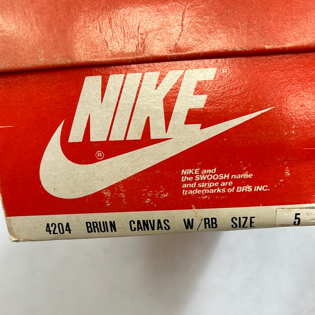 SZ 5Y. 1982 Nike Bruin Canvas