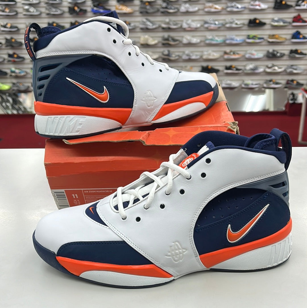 SZ 11 Men. 2005 Nike Air Zoom Huarache 64 Safety Orange.