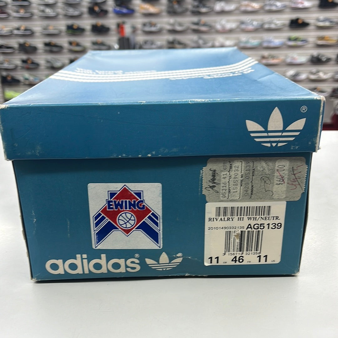 SZ 11 Men. 1986 Adidas Rivalry Patrick Ewing.