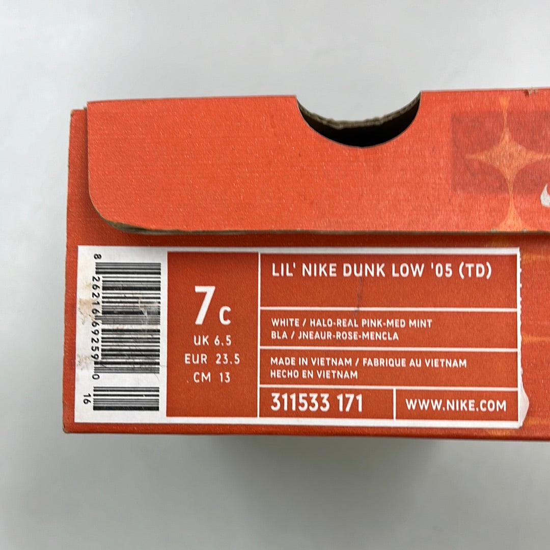 SZ 7C. 2005 Baby Nike Dunk.
