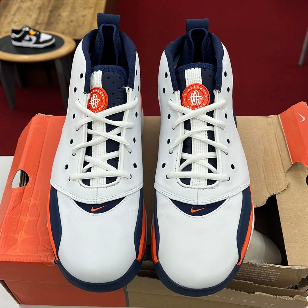 SZ 9.5 Men. 2005 Nike Air Zoom Huarache 64 Safety Orange.