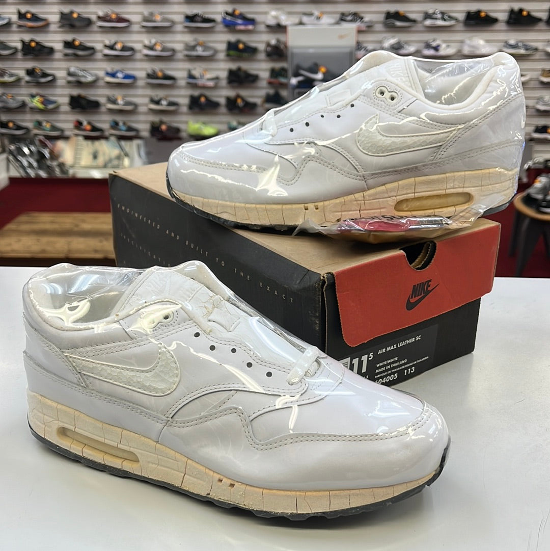 SZ 11.5 Men. 1996 Nike Air Max 1 Leather SC.