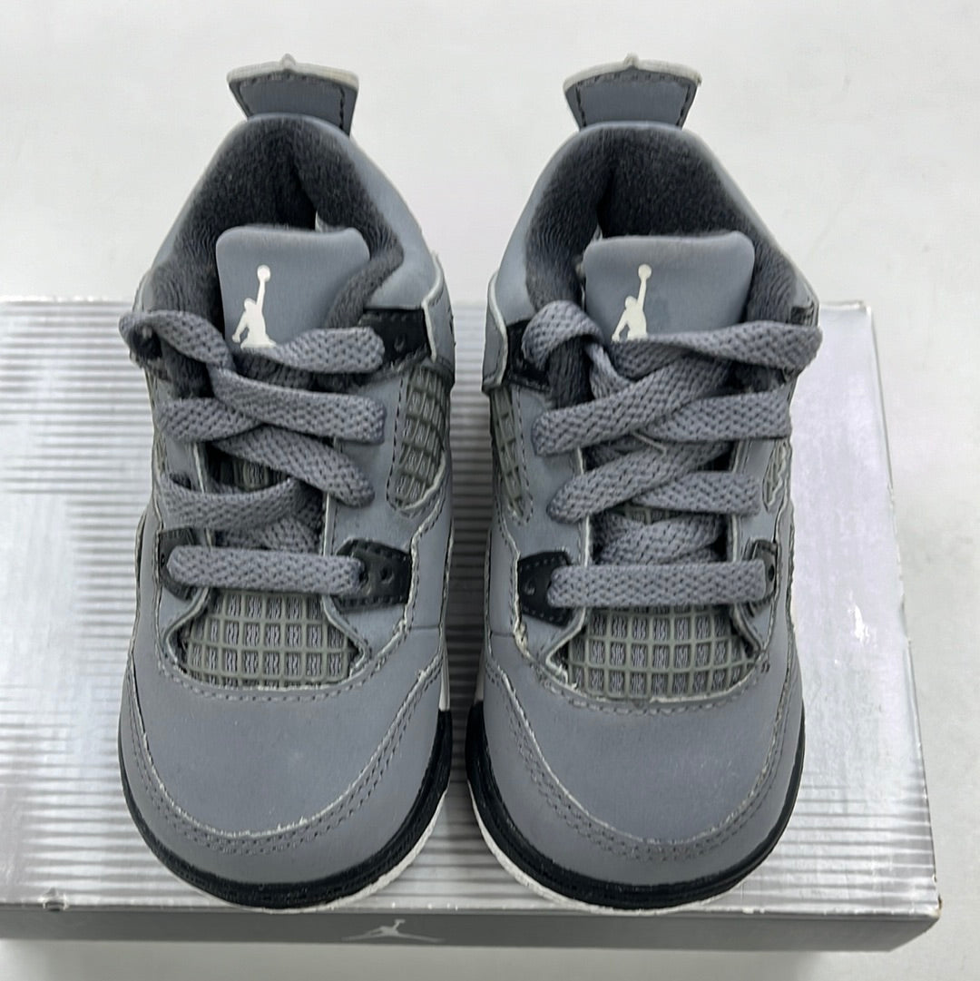 SZ 4C. 2004 Baby Jordan IV Cool Grey.