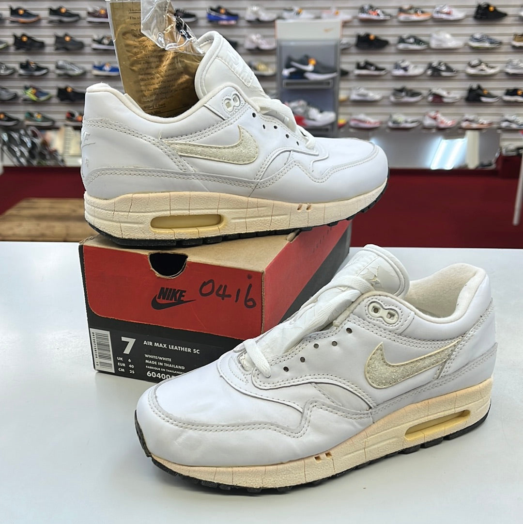 SZ 7Men. 1996 Nike Air Max 1 Leather SC