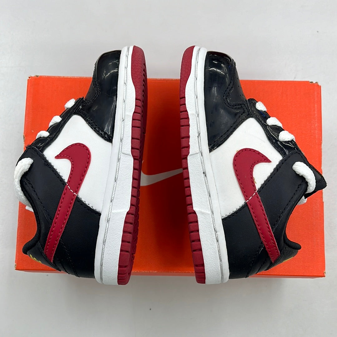 2008 Baby Nike Dunk Black Red Maize.