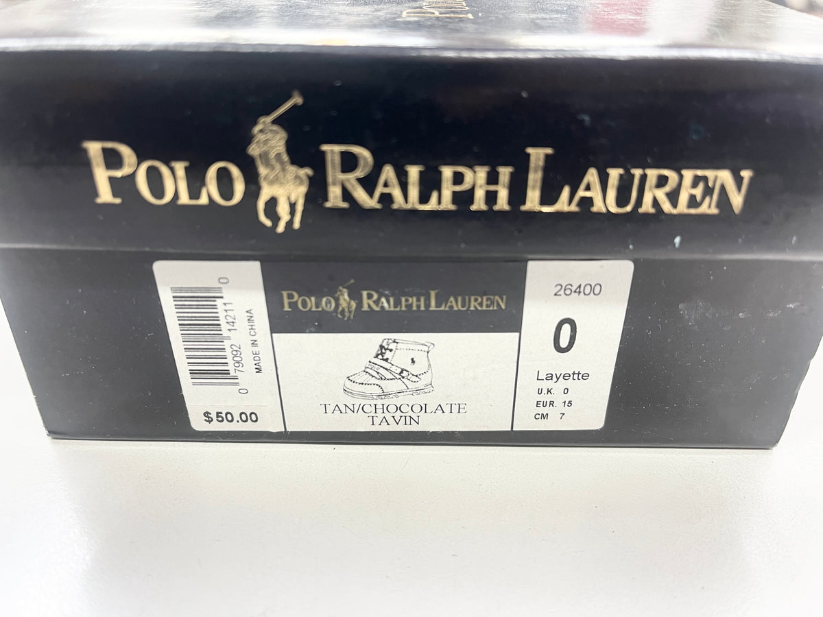 SZ 0C. Baby Ralph Lauren Polo boots.