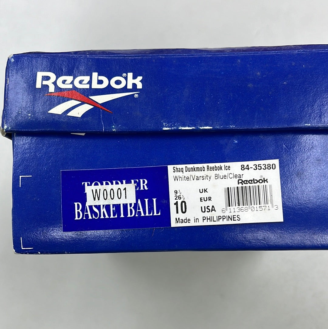 SZ 10C. 1996 Baby Reebok Dunkmob SHAQ.