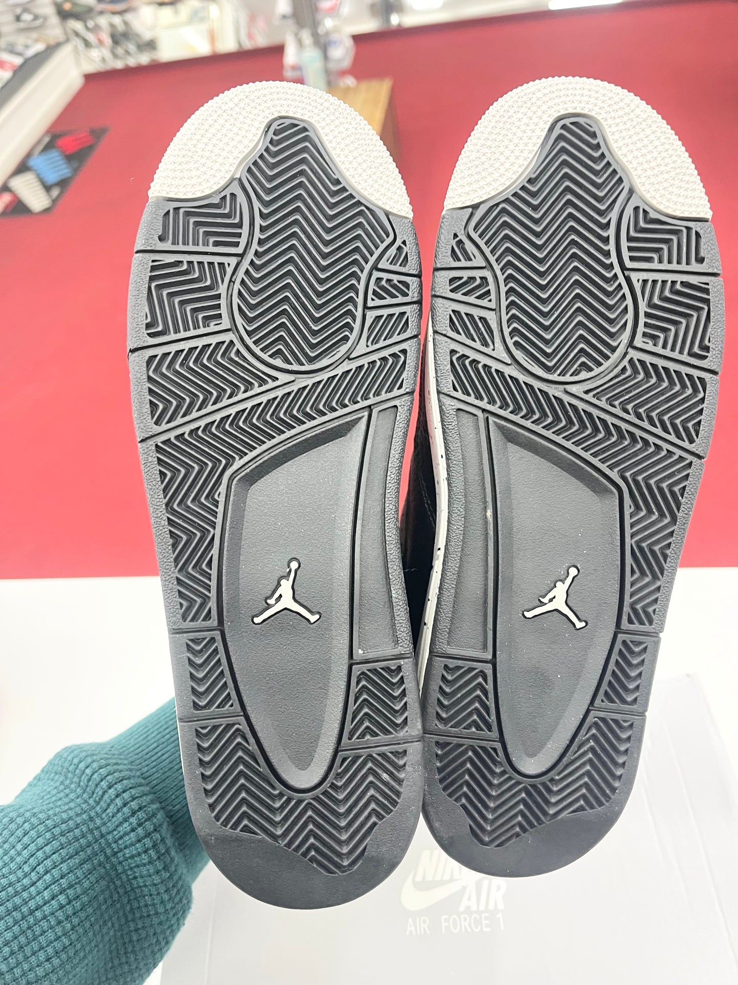 SZ 6.5Y. 2014 Jordan IV GS retro Oreos.