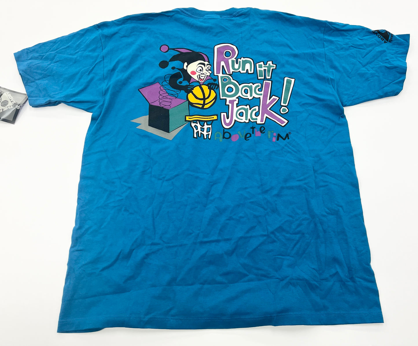 Reebok Above The Rim T Shirt Teal.