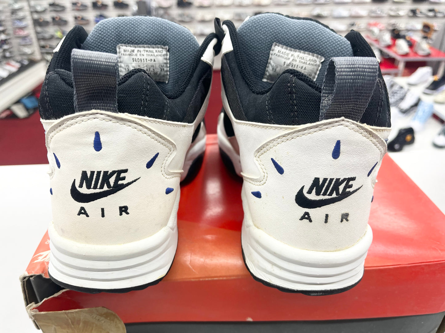 SZ 13 Men. 1994 Nike Air Edge 2 Mid Royals.