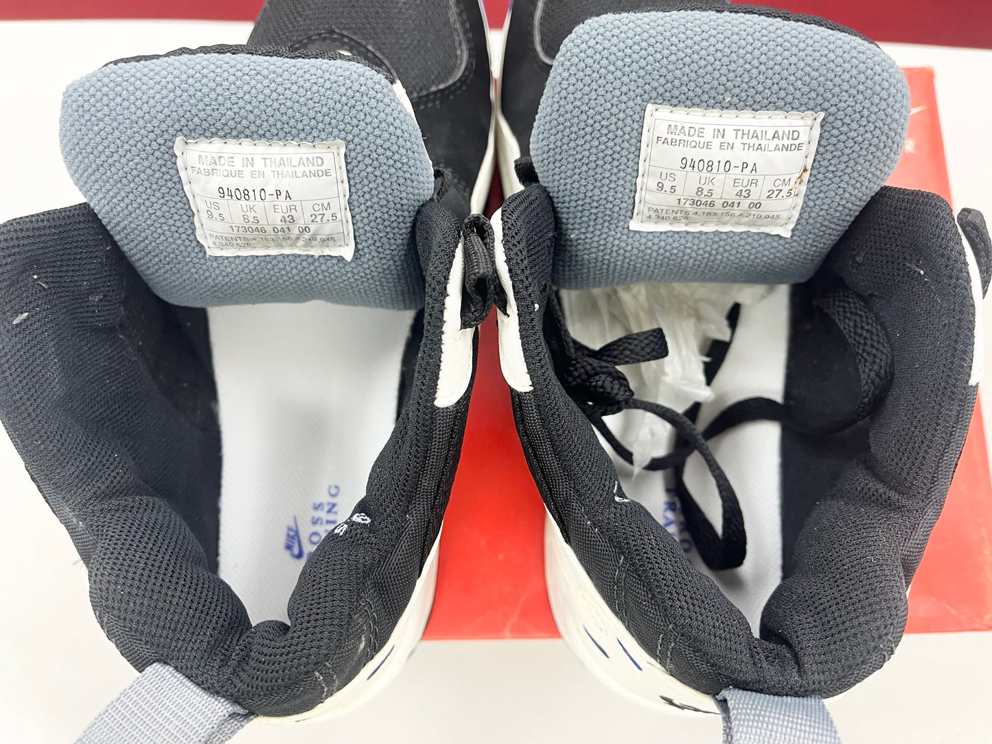 SZ 9.5 Men. 1994 Nike Air Edge 2 Mid Royals.