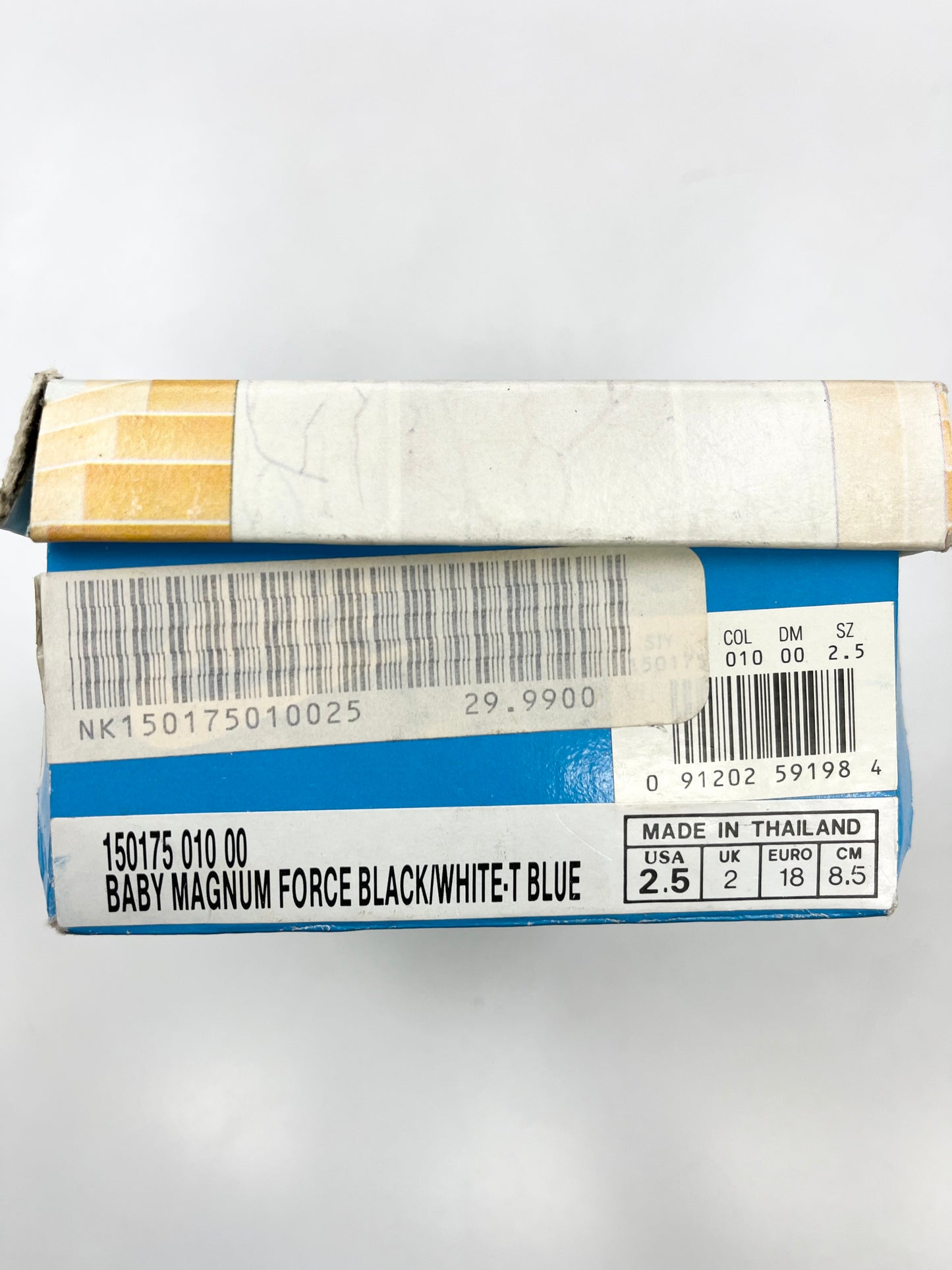 SZ2.5C. 1992 Baby Nike Magnum Force.