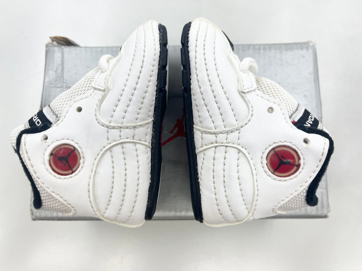 SZ 2C. 1997 Baby Jordan Team White Varsity Red.