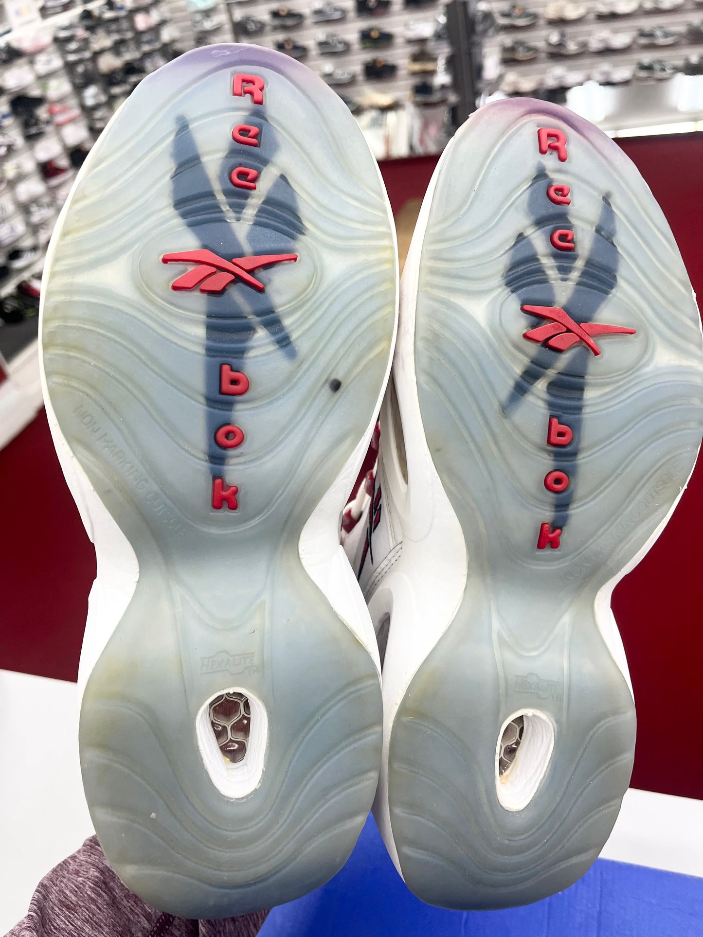SZ 9.5 Men. 1995 The Question Reebok Ice Allen Iverson.