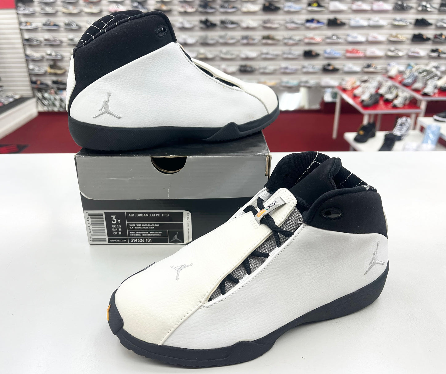 SZ 3Y. 2006 Kid Jordan XXI PE.