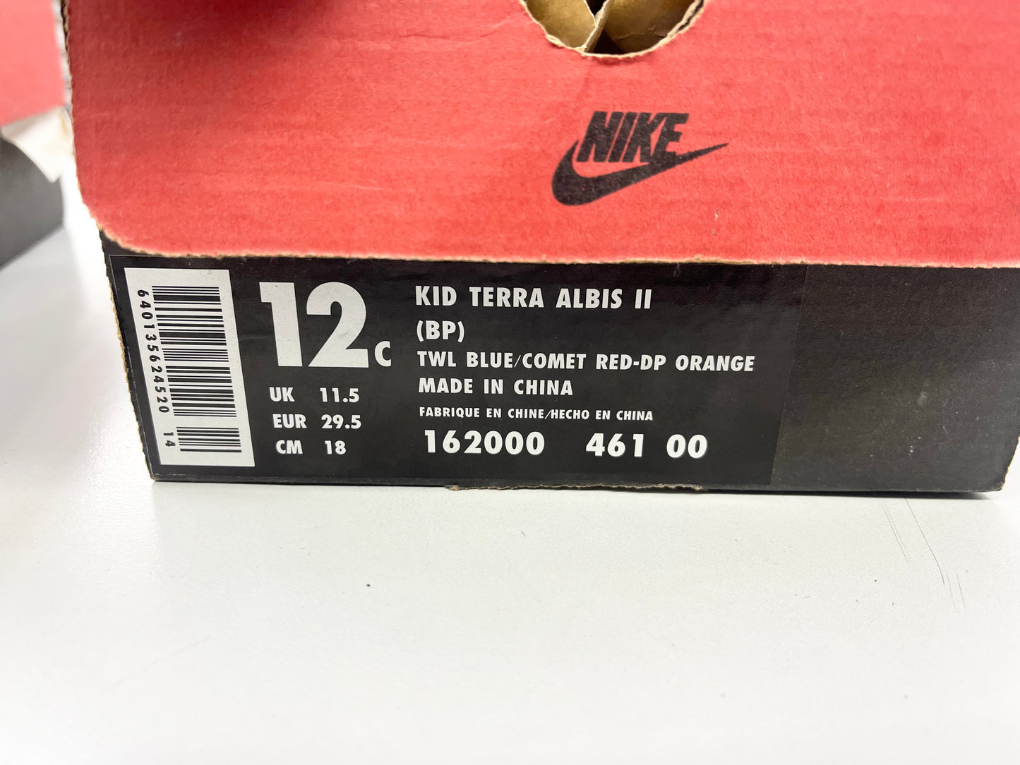 1997 Kids Nike Terra Albis II.