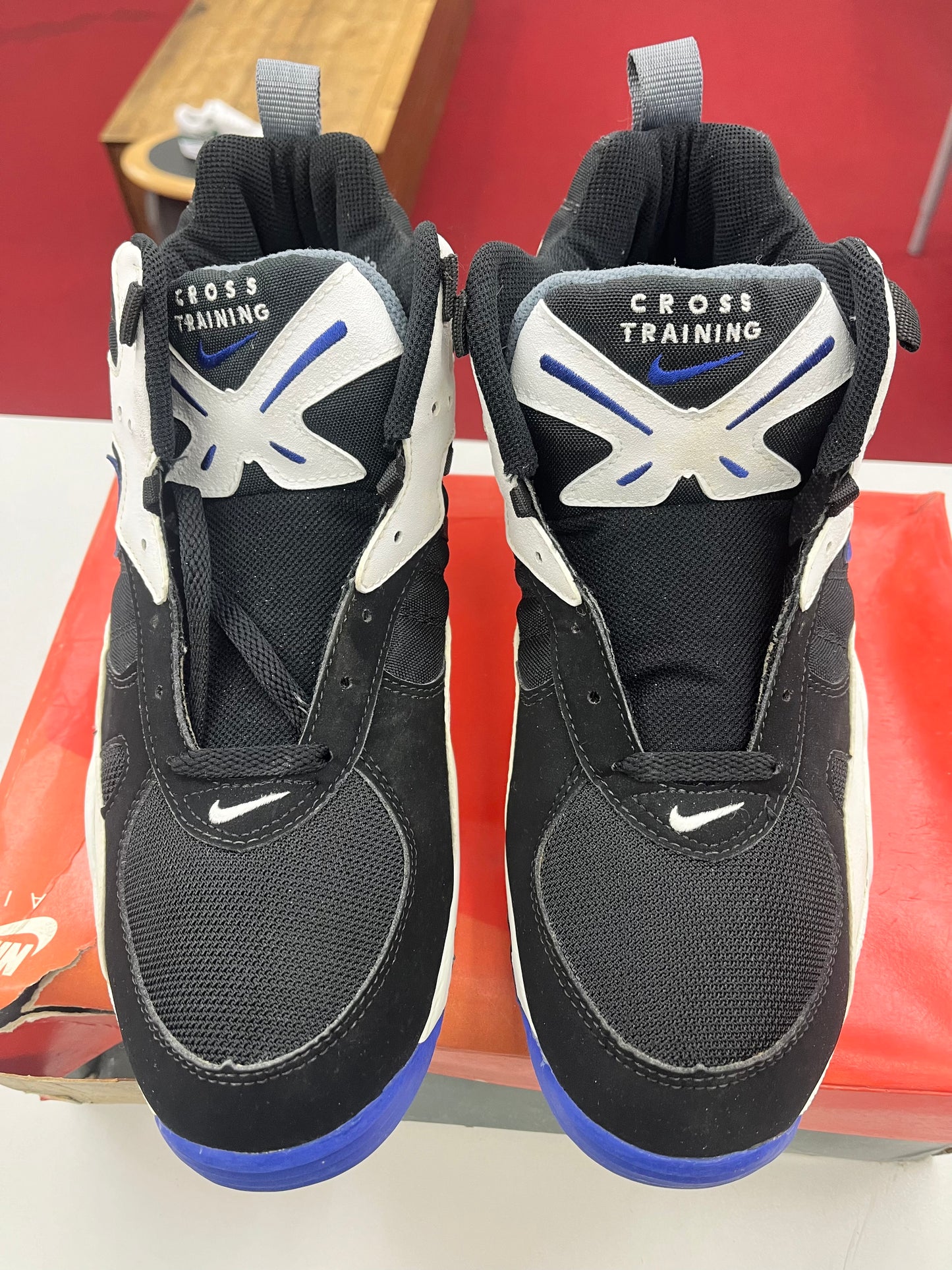 SZ 13 Men. 1994 Nike Air Edge 2 Mid Royals.