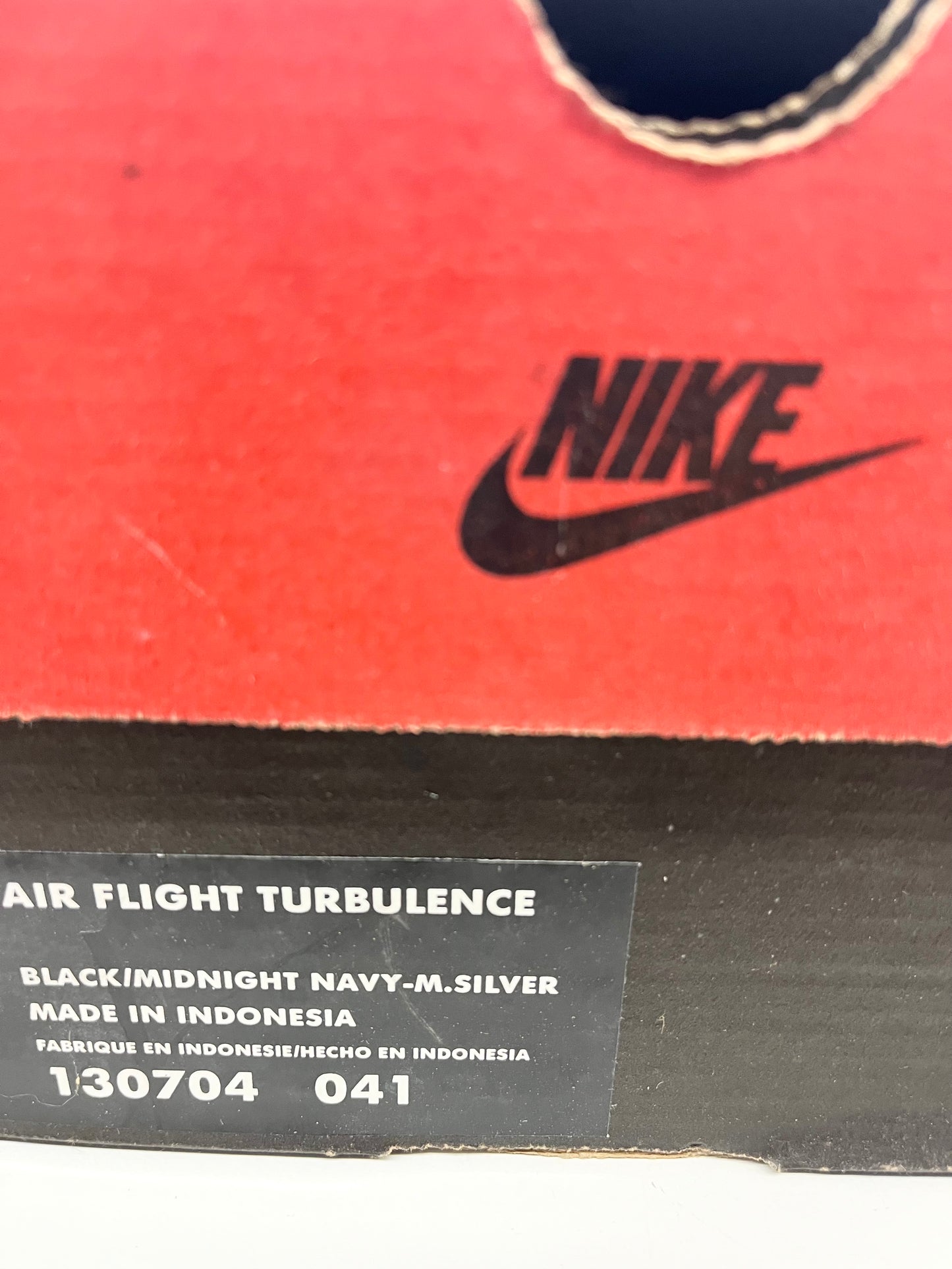 1996 DS Nike Air Flight Turbulence Navy.