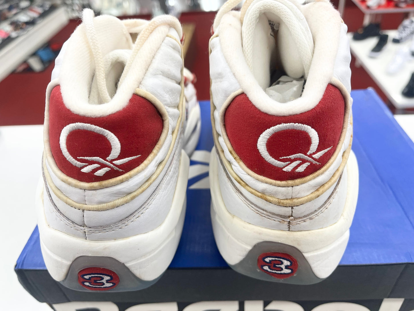 SZ 8 Men. 1995 The Question Reebok Ice Allen Iverson.