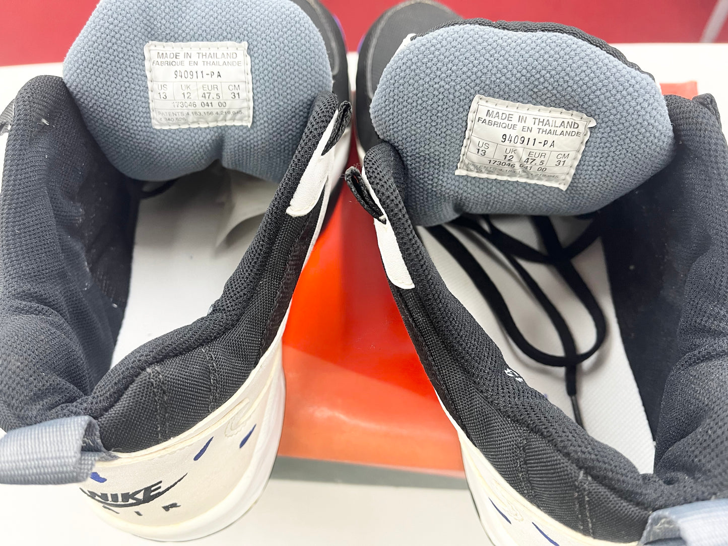 SZ 13 Men. 1994 Nike Air Edge 2 Mid Royals.