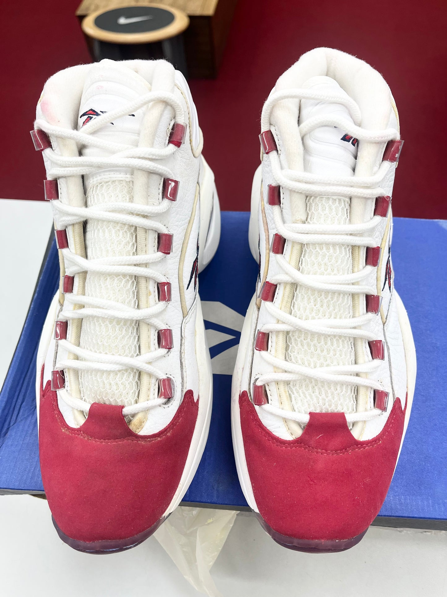 SZ 9.5 Men. 1995 The Question Reebok Ice Allen Iverson.