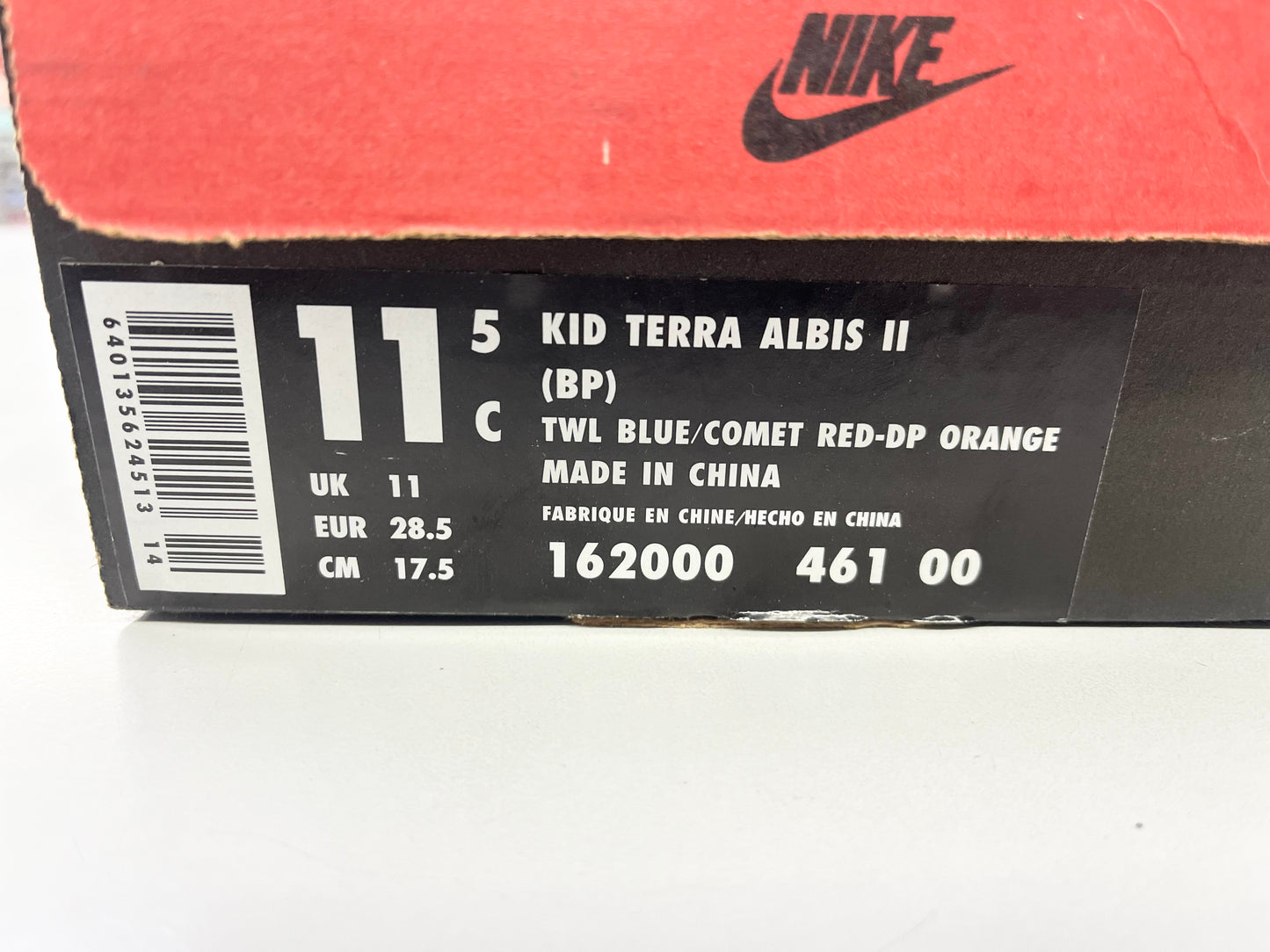 1997 Kids Nike Terra Albis II.