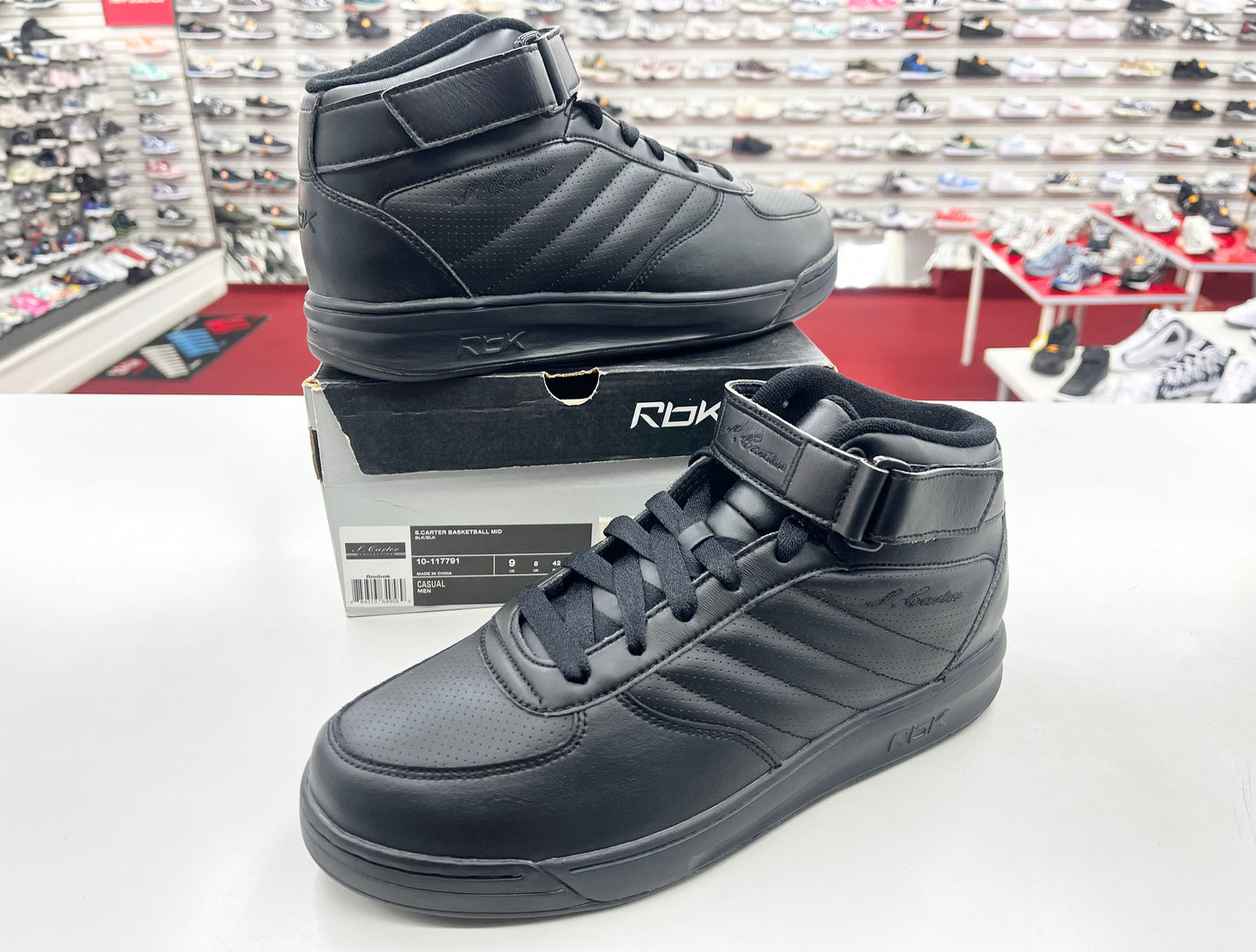 Vintage Reebok S. Carter Basketball Mid Jay Z.