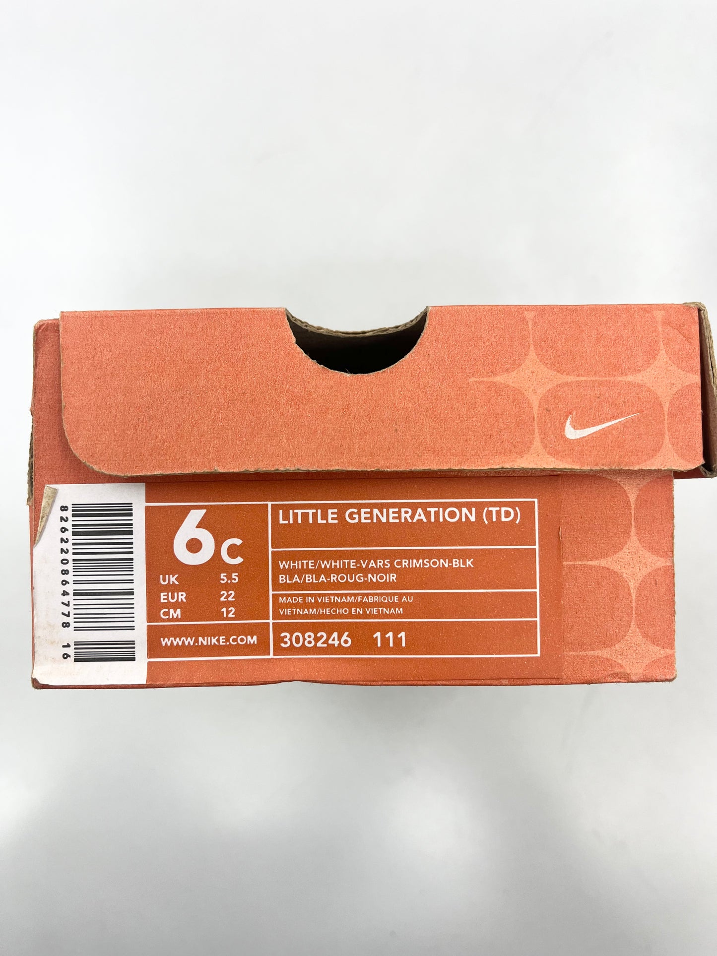 SZ 6C. 2003 Baby Nike Lebron 1.