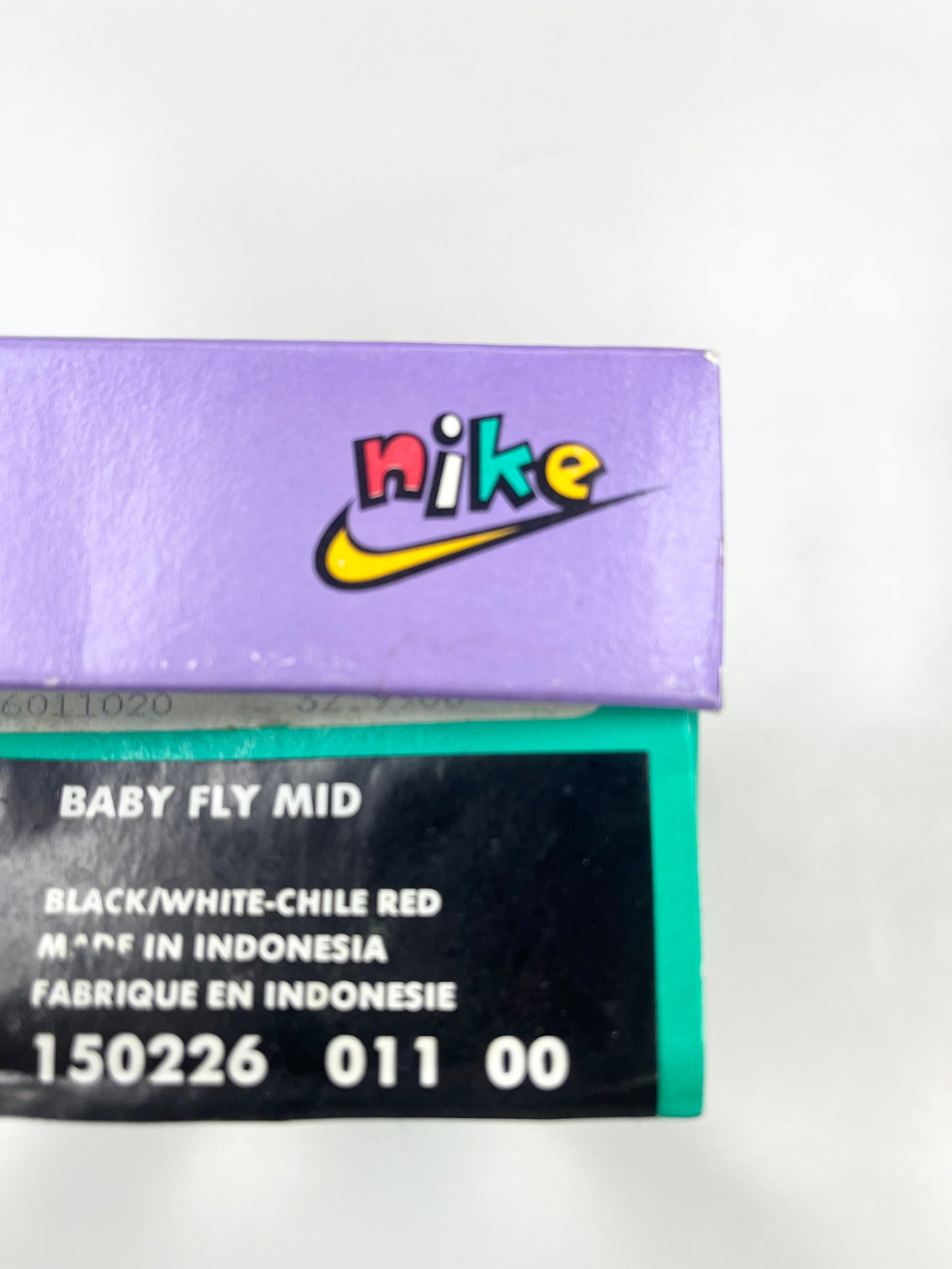 1995 Baby Nike Fly Mid Chili Red.