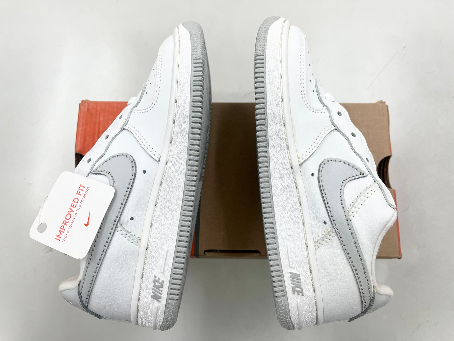 2003 Kid Nike AF1 Low White/Grey.