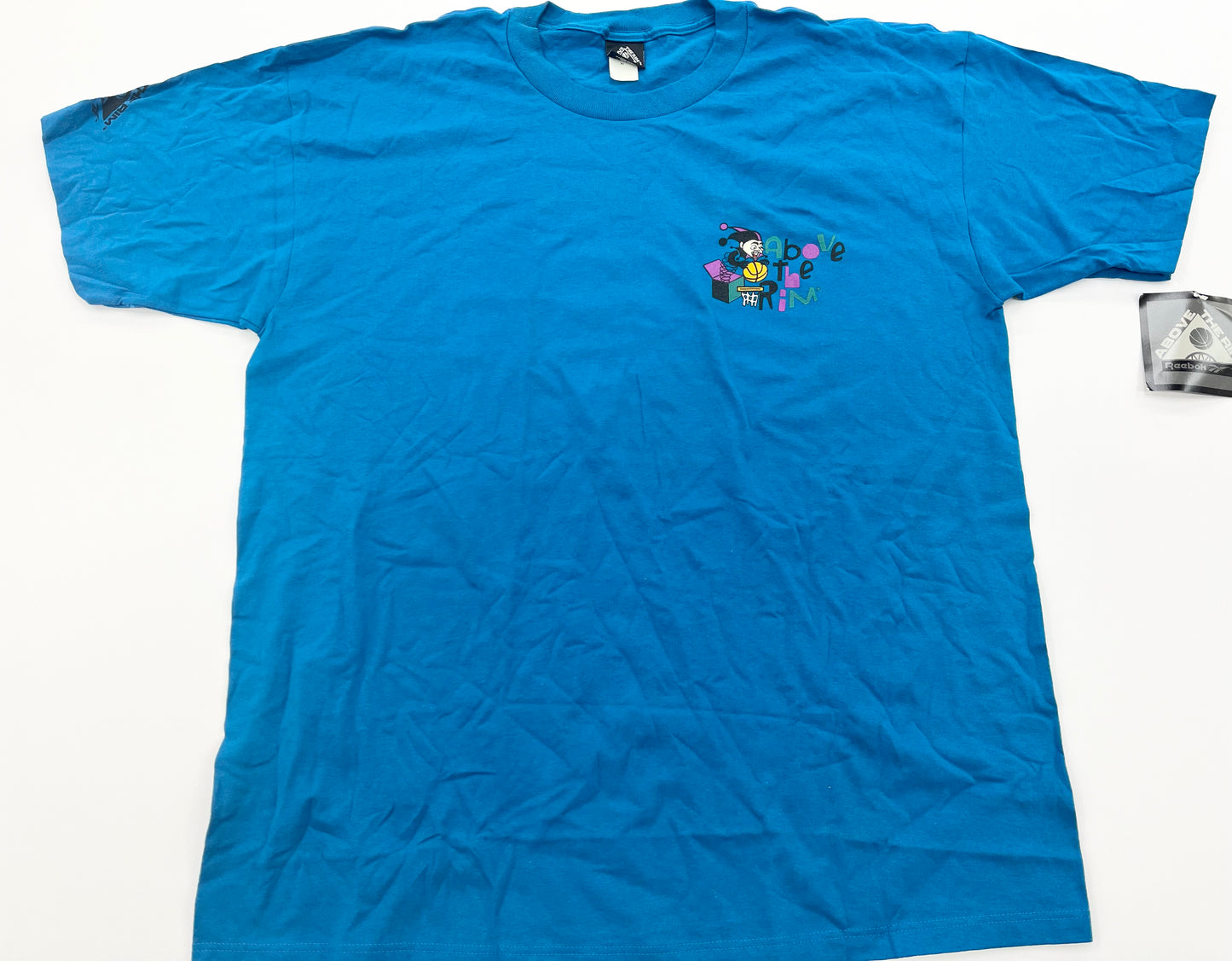 Reebok Above The Rim T Shirt Teal.