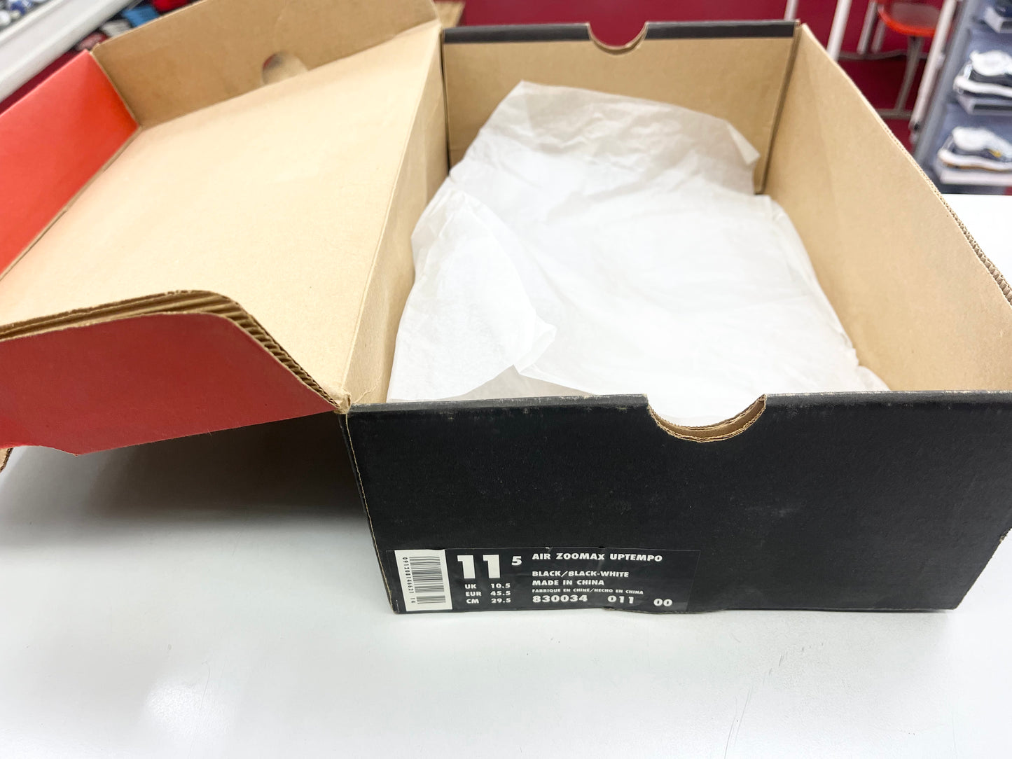 SZ 11.5 Men. 1997 Nike Air Zoomax Uptempo 3.0