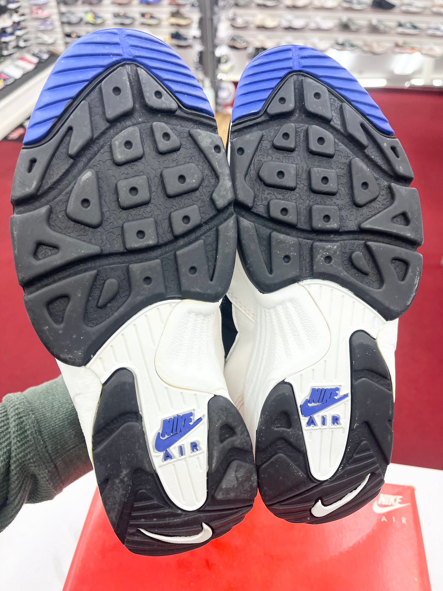 SZ 9.5 Men. 1994 Nike Air Edge 2 Mid Royals.