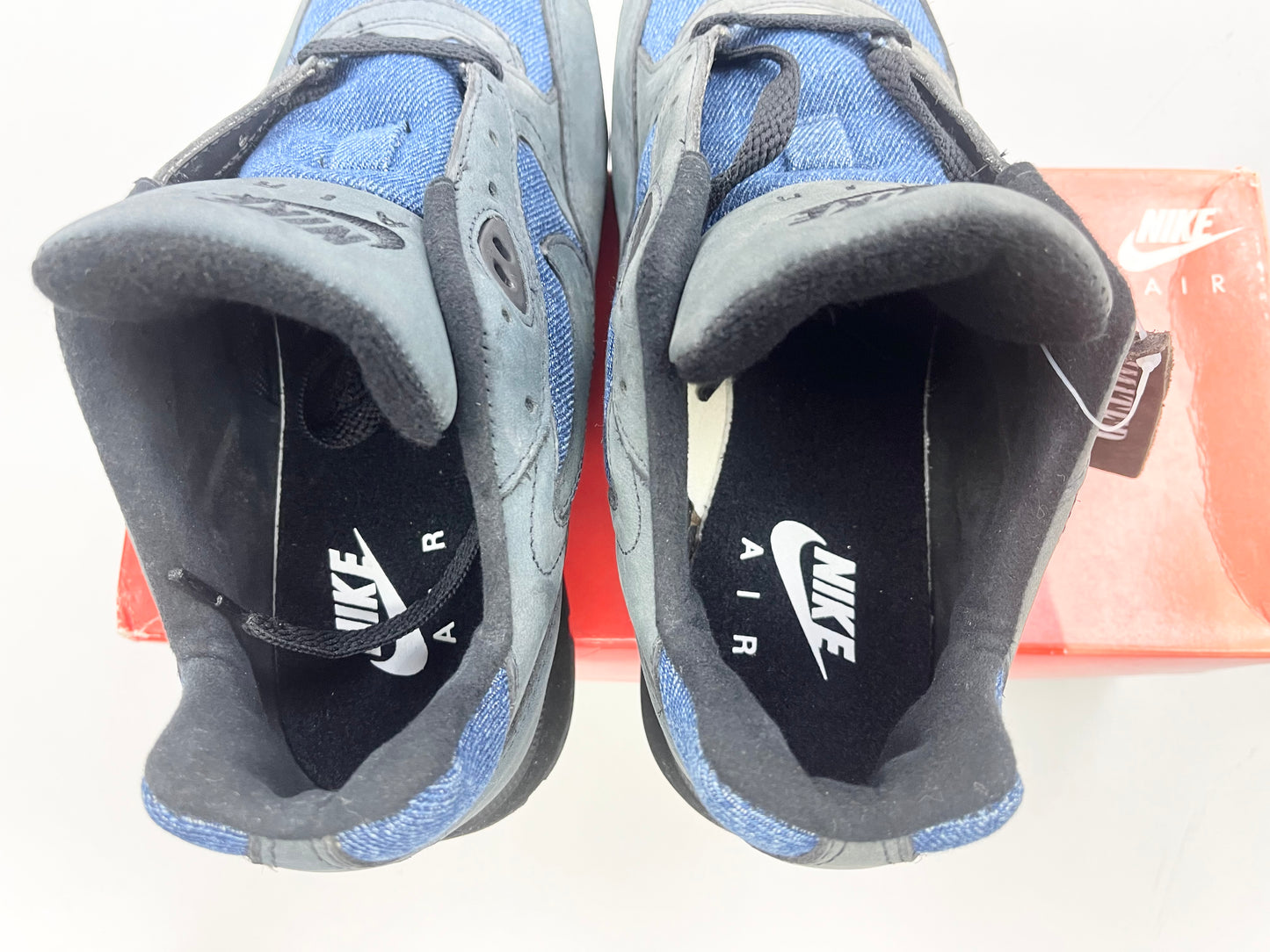 SZ 7 Men. 1992 Nike Air Attitude Denim.