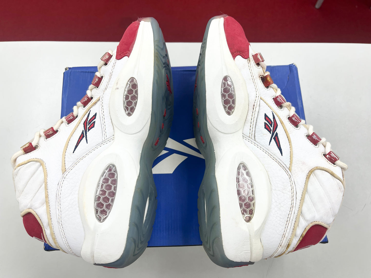 SZ 8 Men. 1995 The Question Reebok Ice Allen Iverson.
