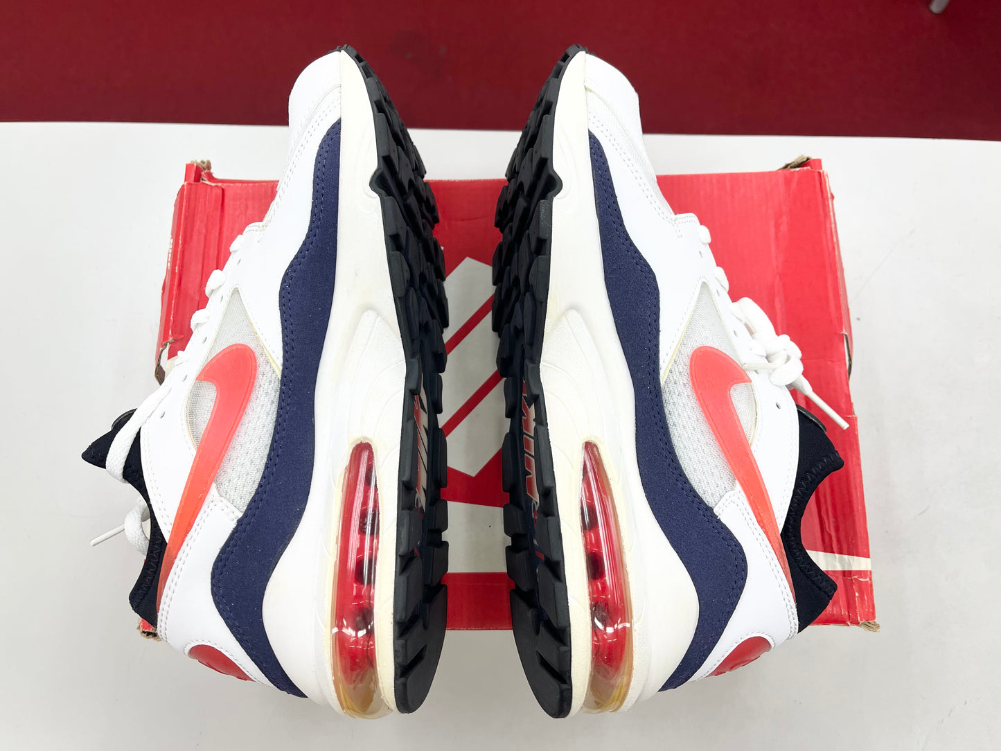 SZ 9 Men. 2017 Nike Air Max 93 Habanero.