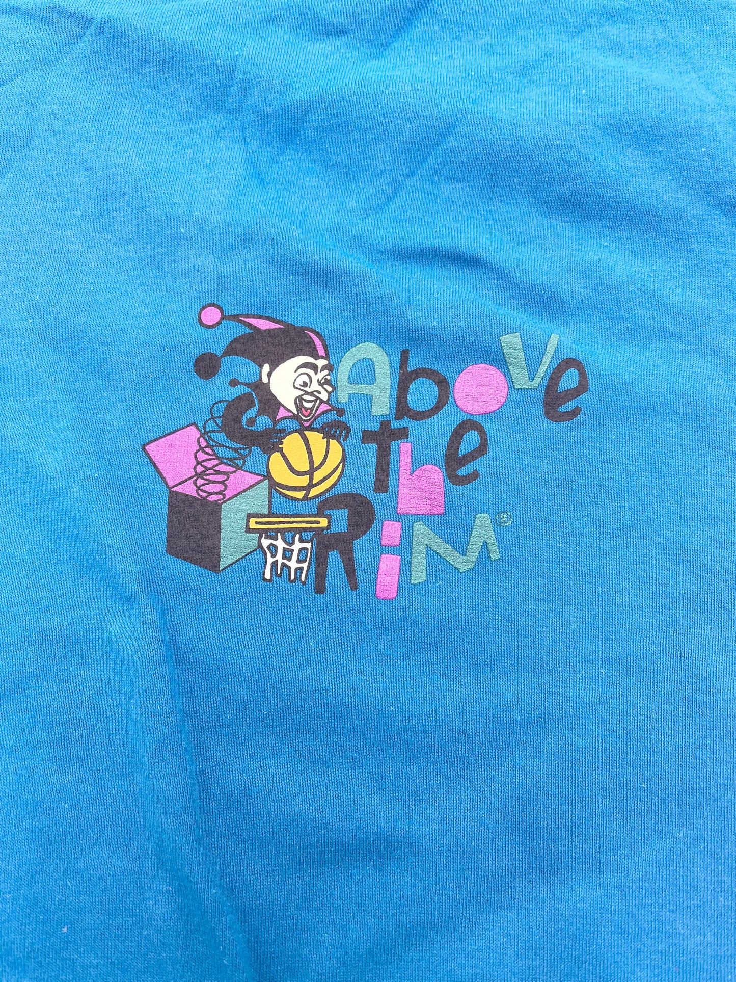 Reebok Above The Rim T Shirt Teal.