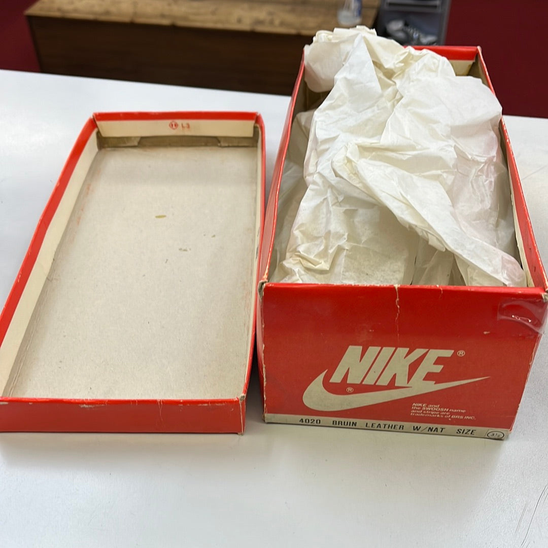 SZ 3.5Y. 1981 Nike Bruin Leather GS.