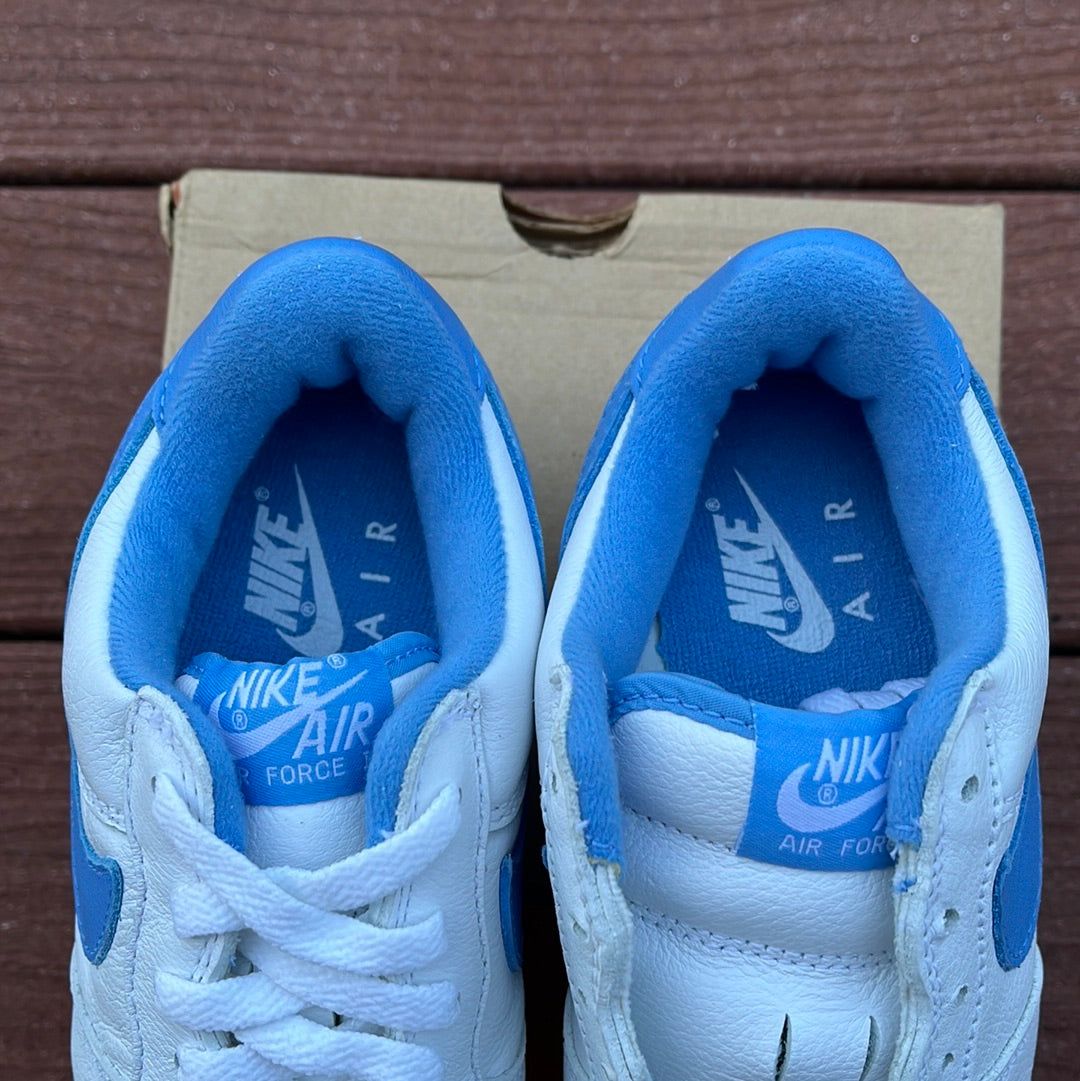 SZ 5.5Y. 1999 Nike AF1 low Columbia blue