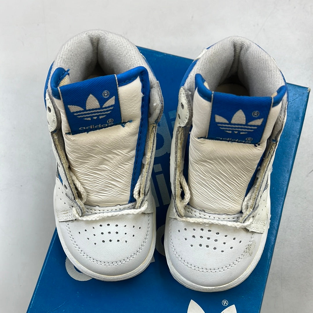 Sz 6K. 1989 baby Adidas Phantom Hi Baby Blue