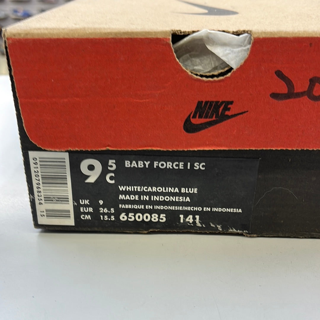 SZ 9.5C. 1996 Baby Nike AF1 Jewels.